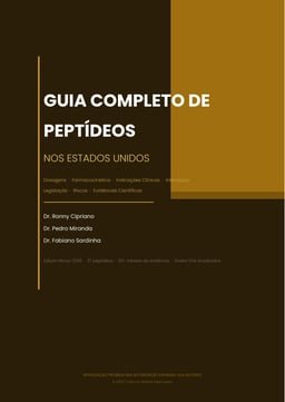 Guia de Peptídeos — Dr. Ronny Cipriano